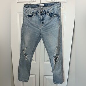 Studio blue - Frankie mid rise girlfriend Jean size 6